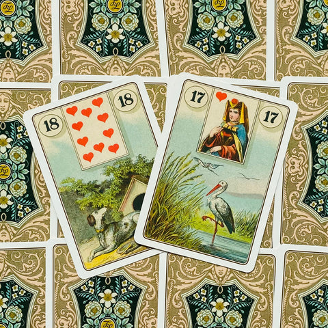 Lenormand Oracle Cards Deck Esoteric Telling Laura Tuan Lo Scarabeo