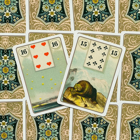 Lenormand Oracle Cards Deck Esoteric Telling Laura Tuan Lo Scarabeo