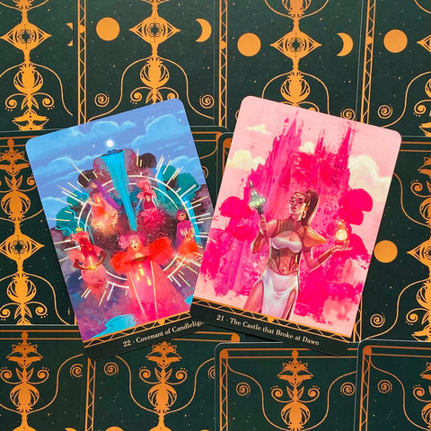 Visions Of Duality Inspirational Cards Deck & Book Reflections Lo Scarabeo With Bag