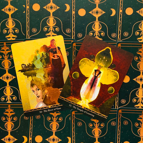 Visions Of Duality Inspirational Cards Deck & Book Reflections Lo Scarabeo With Bag