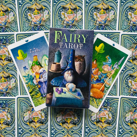 Fairy Tarot Deck Cards Mattioli Lo Scarabeo Esoteric Fortune Telling