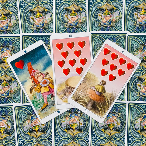 Fairy Tarot Deck Cards Mattioli Lo Scarabeo Esoteric Fortune Telling With Bag