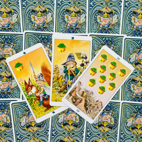 Fairy Tarot Deck Cards Mattioli Lo Scarabeo Esoteric Fortune Telling With Bag