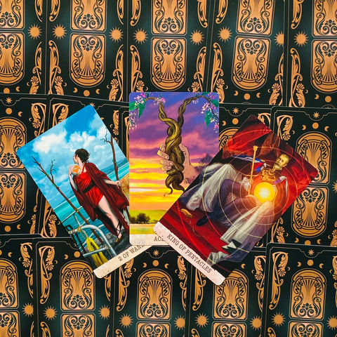 Wanderer'S Tarot Cards With Guidebook Mind Possibilities Mysticism Lo Scarabeo