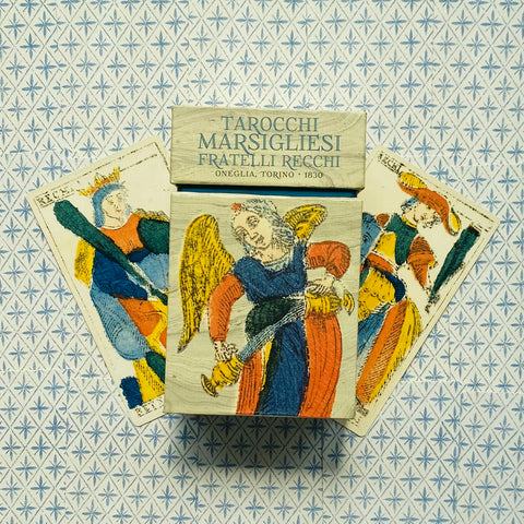 Tarocchi Marsigliesi Fratelli Recchi Tarot Cards Deck Limited Lo Scarabeo