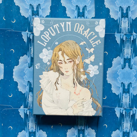 Loputyn Oracle Cards Deck & Book Wolf And Maiden Death And Love
