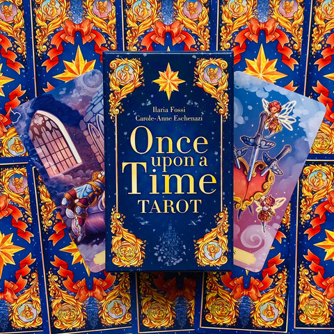 Once Upon a Time Tarot Cards Deck & Book Esoteric Lo Scarabeo With Bag