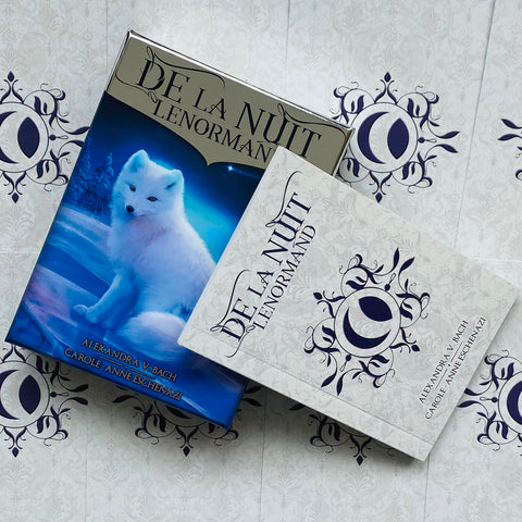 De La Nuit Lenormand Oracle Cards Deck And Book Sibyls Fantasy With Bag