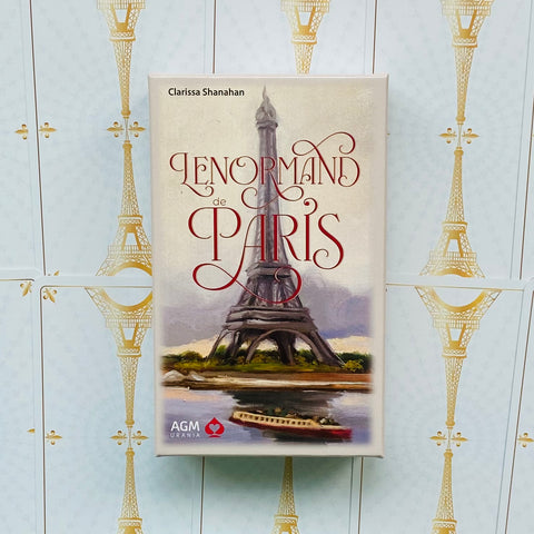 Lenormand De Paris Cards Deck Clarissa Shanahan Agm Urania With Bag