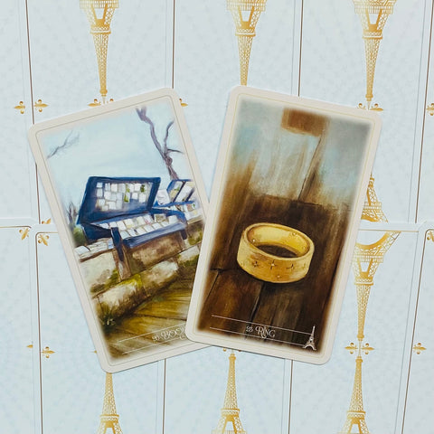 Lenormand De Paris Cards Deck Clarissa Shanahan Esoteric Agm Urania