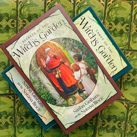 Tarot Of The Witch's Garden Cards Deck S. Graham Art Esoteric Llewellyn