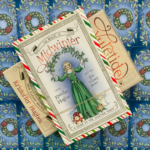 Yuletide Tarot Cards Deck & Guidebook Kristoffer Hughes E.O. Brown
