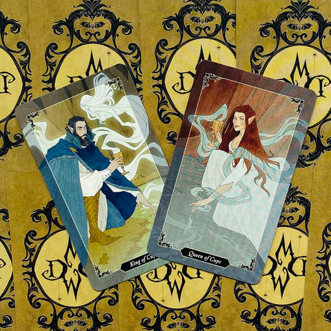 Dark Wood Tarot Mini Cards Deck Llewellyn Sasha Graham Miniature Edition