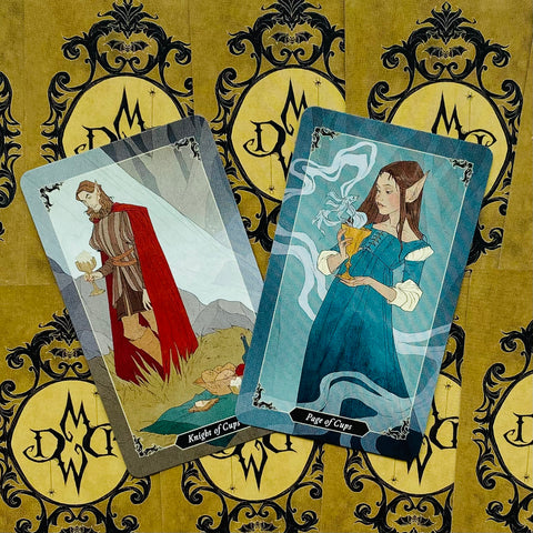 Dark Wood Tarot Mini Cards Deck Llewellyn Sasha Graham Miniature Edition