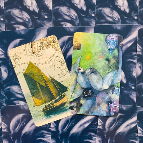 The River Oracle Cards Deck And Guidebook Llewellyn By Nick Bantock