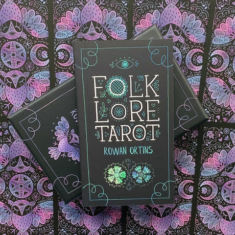 Folklore Tarot Cards Deck & Guidebook Rowan Ortins US Games Systems