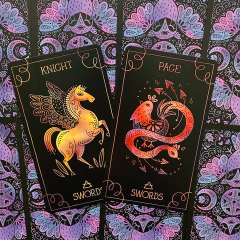 Folklore Tarot Cards Deck & Guidebook Rowan Ortins US Games Systems