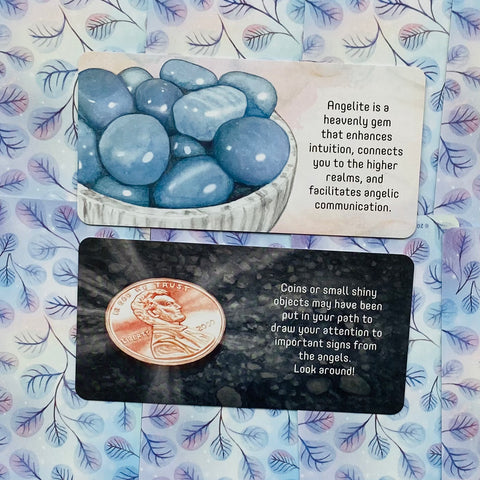 Angel Connections Messages Cards Deck Recognize Angels Sign With Bag