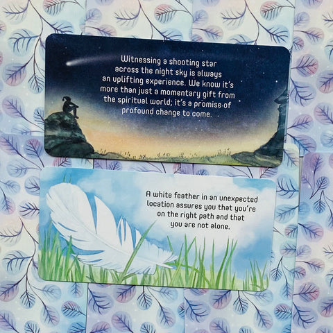 Angel Connections Messages Cards Deck Recognize Angels Sign With Bag