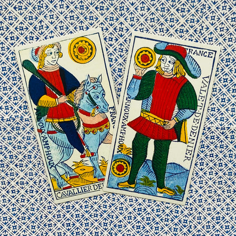 Tarot Arnoux & Amphoux 1801 Cards Deck Facsimile Limited With Bag