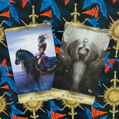 Fearless Fight Like A Girl Oracle Cards Deck Feminine Power US Games Systems