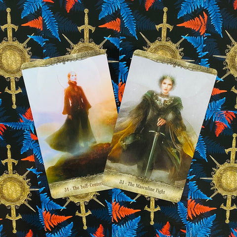 Fearless Fight Like A Girl Oracle Cards Deck Feminine Power US Games Systems
