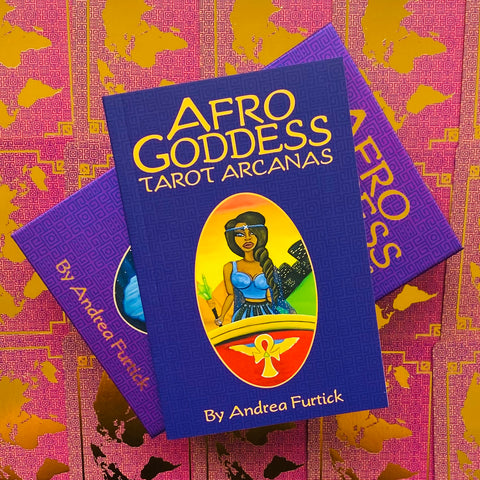 Afro Goddess Tarot Arcanas Cards Deck & Guidebook US Games Systems