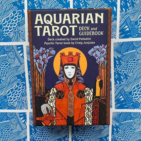 Aquarian Tarot Cards Deck & Guidebook Psychic Esoteric US Games Systems