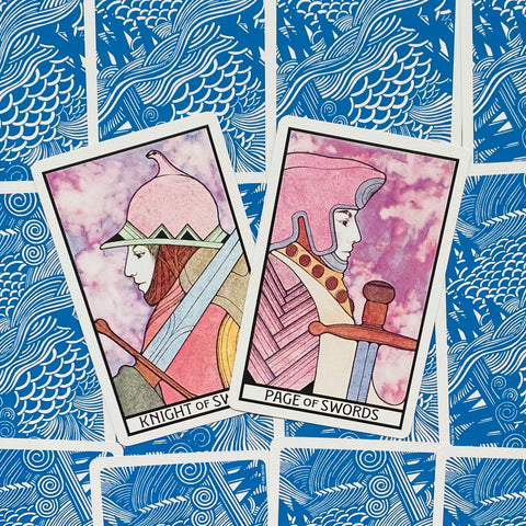 Aquarian Tarot Cards Deck & Guidebook Esoteric US Games Systems With Bag