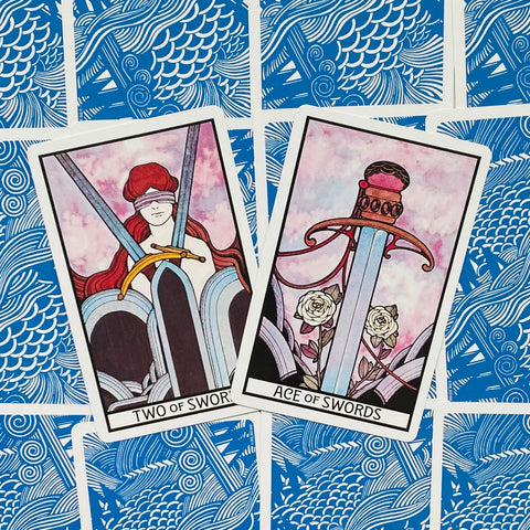 Aquarian Tarot Cards Deck & Guidebook Esoteric US Games Systems With Bag