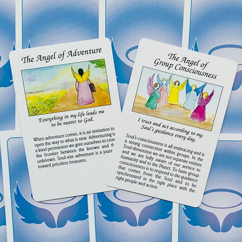 Angel Meditation Cards Deck Esoteric Telling Affirmation US Games Systems