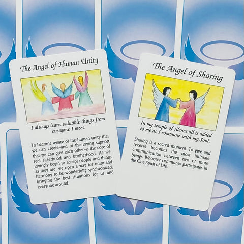 Angel Meditation Cards Deck Esoteric Affirmation Us Games Systems With Bag