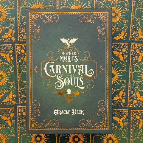 Mother Mort'S Carnival Of Souls Oracle Cards Deck Divine & Book