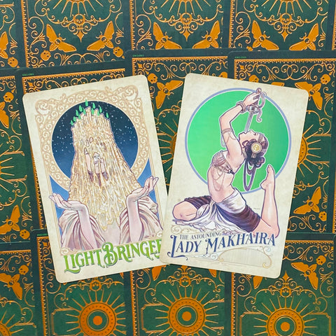 Mother Mort's Carnival of Souls Oracle Card Deck & Book With Bag