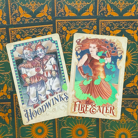 Mother Mort's Carnival of Souls Oracle Card Deck & Book With Bag