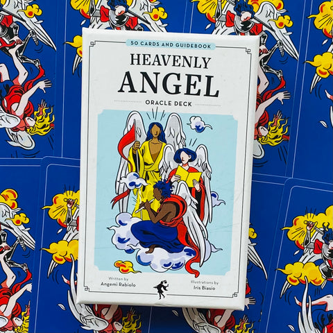 Heavenly Angel Oracle Cards Deck Spiritual & Guidebook US Games Systems With Bag