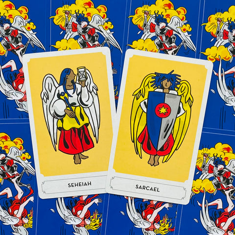 Heavenly Angel Oracle Cards Deck Spiritual & Guidebook US Games Systems With Bag
