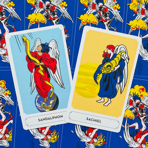 Heavenly Angel Oracle Cards Deck Spiritual & Guidebook US Games Systems With Bag