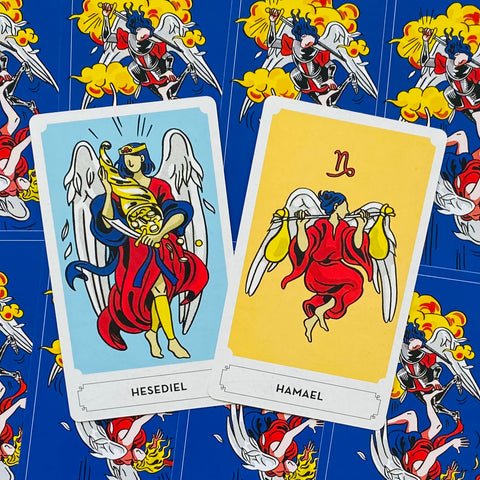 Heavenly Angel Oracle Cards Deck Spiritual & Guidebook US Games Systems With Bag