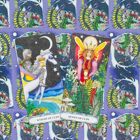 Tarot Of A Moon Garden Cards Deck Borderless Animals US Games Systems