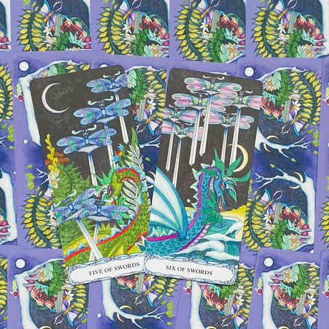 Tarot Of A Moon Garden Cards Deck Borderless Animals US Games Systems