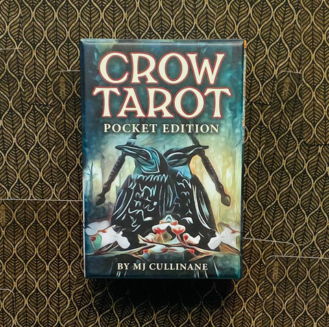Crow Tarot Pocket Edition Cards Deck Animals Birds Wisdom