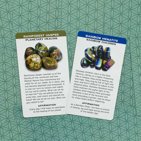 Crystal Blessing Cards Deck Esoteric Valencia Chan US Games Systems