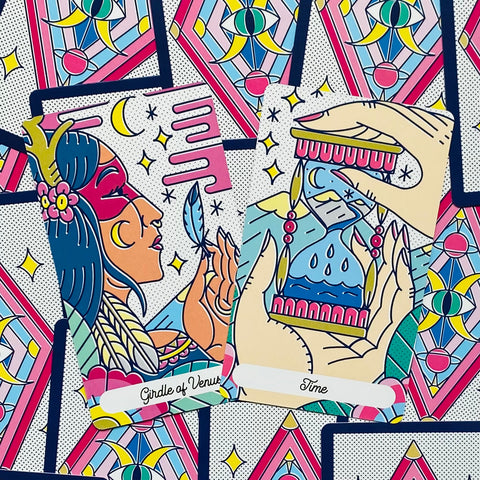 Oracle Of Destiny Cards Deck & Guidebook Palmistry Wisdom