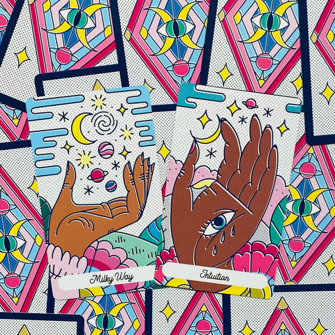 Oracle Of Destiny Cards Deck & Guidebook Palmistry Wisdom