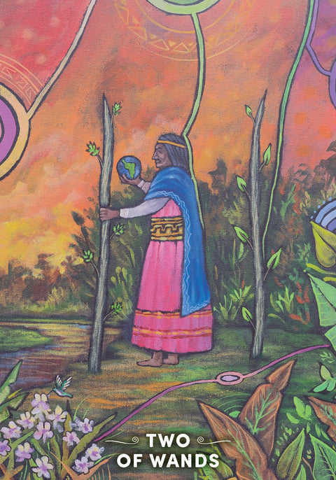 The Shaman's Tarot 78-Card Deck with English Guidebook, Hay House Authentic