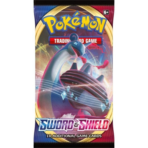 Pokémon TCG Sword & Shield Booster Pack 10-Card English Galar Region