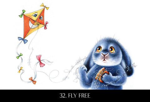 Inner Child Oracle Cards Deck by Teresa Salerno Blue Angel 46 Cards Set