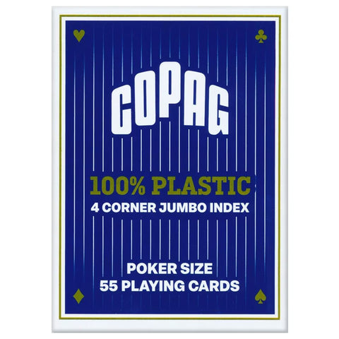Copag 300 Poker Chip Set Dark Aluminum Case with 2 Jumbo Index Decks