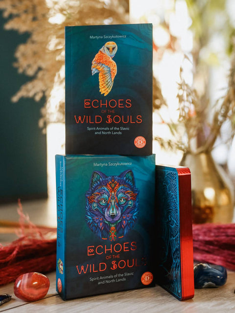 Echoes of the Wild Souls Animal Oracle Cards Deck w/ Guidebook 34 Cards Cartamundi